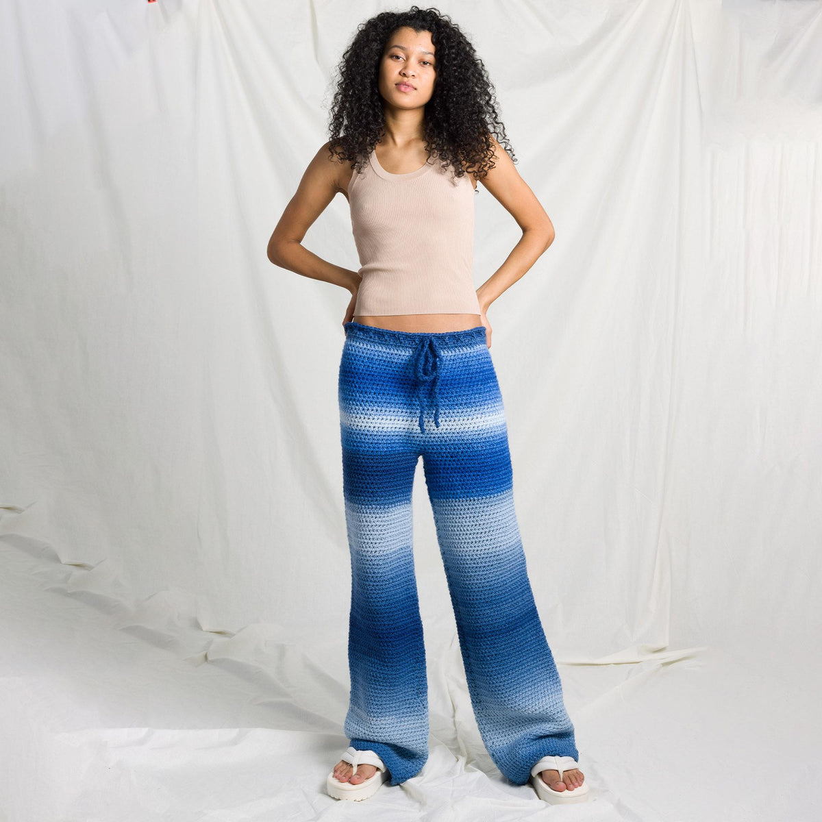 Crochet Pant made in Red Heart Yarn