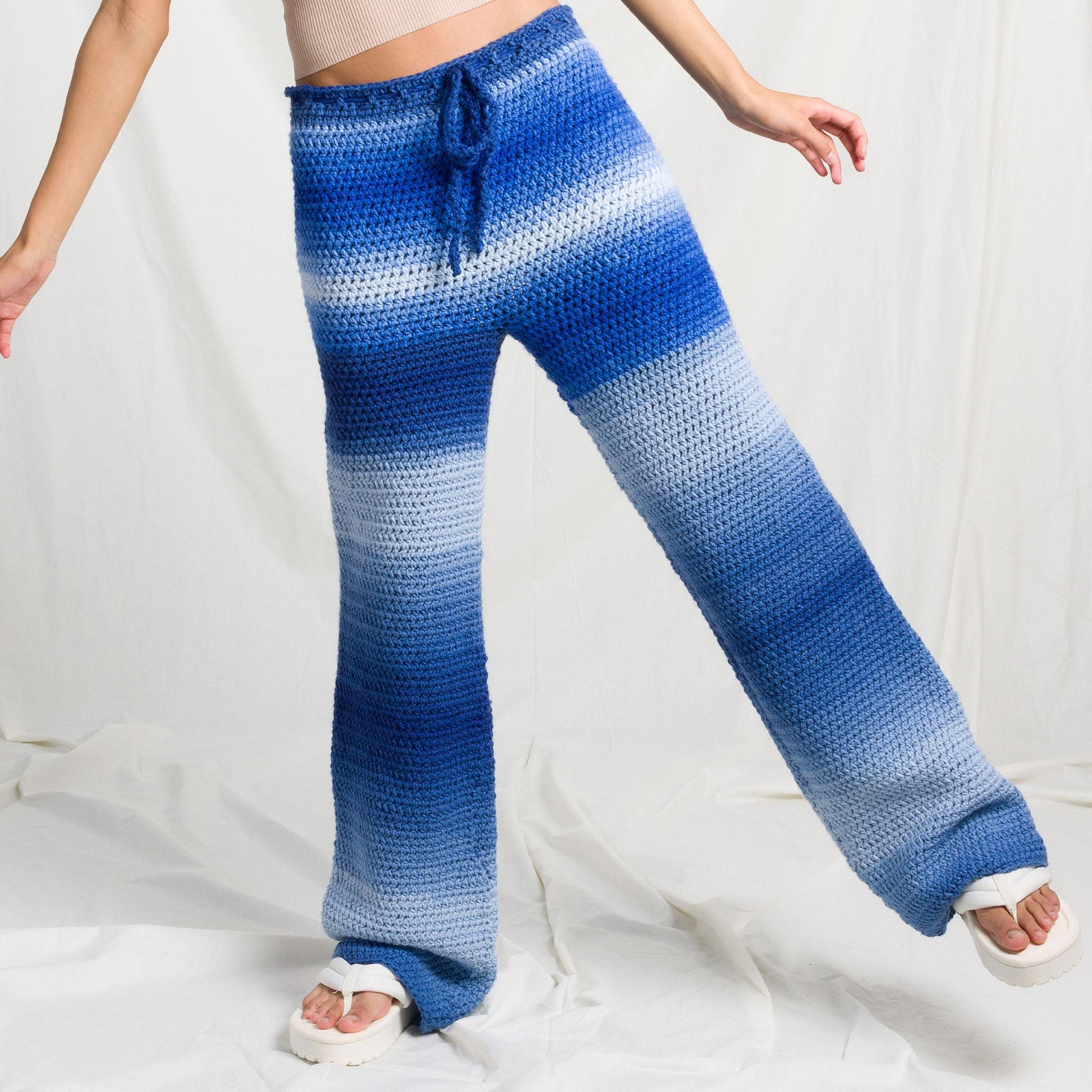 Free Red Heart Perfect Fade Crochet Pants Pattern
