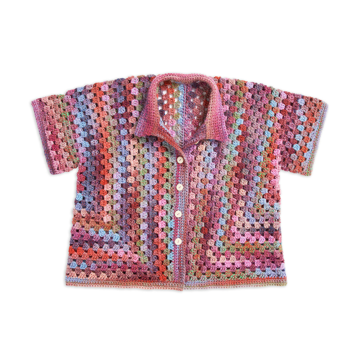 Crochet Shirt made in Red Heart Yarn