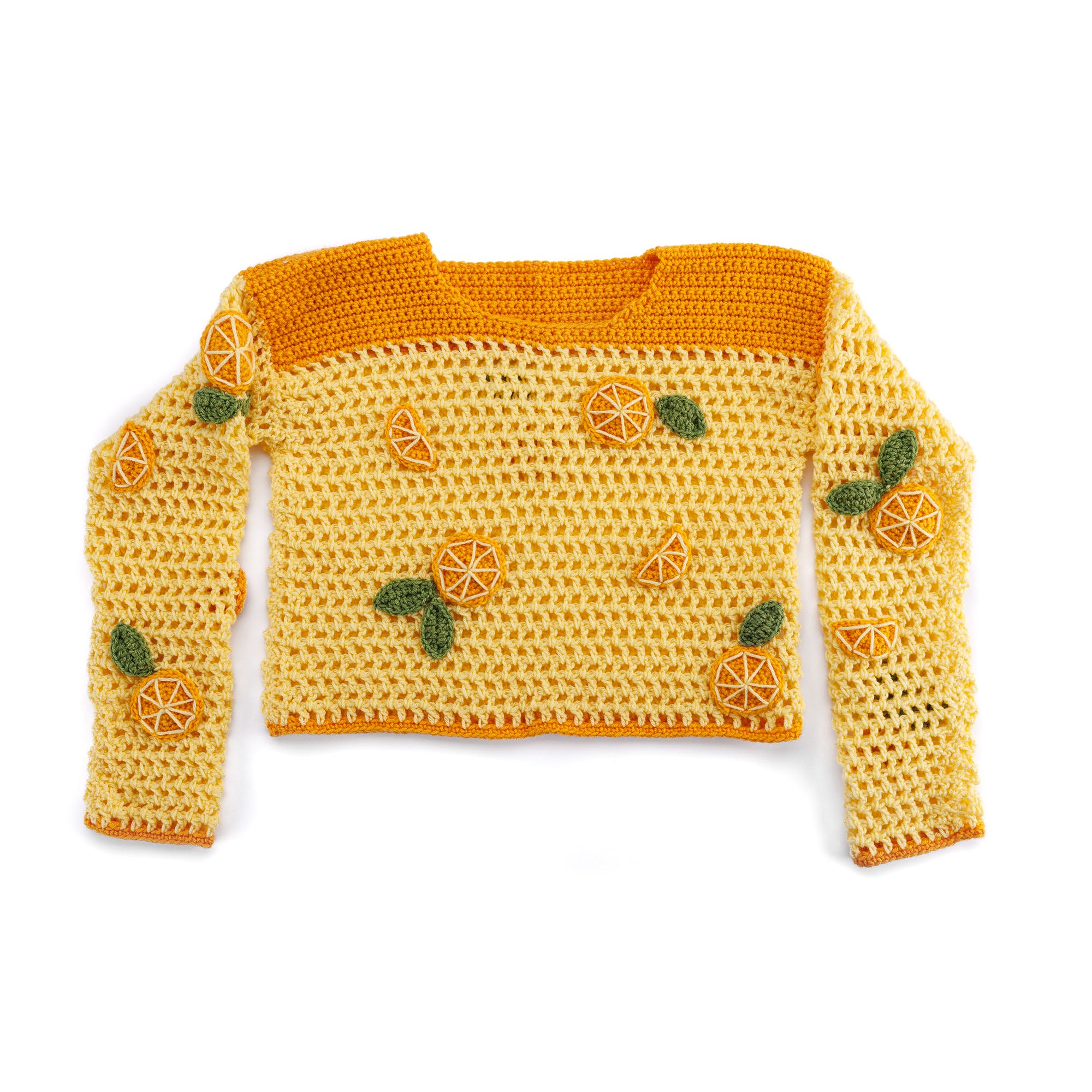 Free Easy Red Heart Crochet Fresh Mesh Top Pattern | Yarnspirations