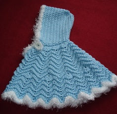 Crochet Hoodie made in Red Heart Foxy Yarn