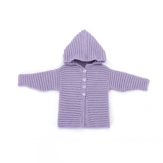 Red Heart Little Lovebug Crochet Cardigan