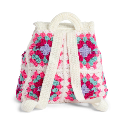 Red Heart Crochet Pack A Bunch Backpack Pink Punch