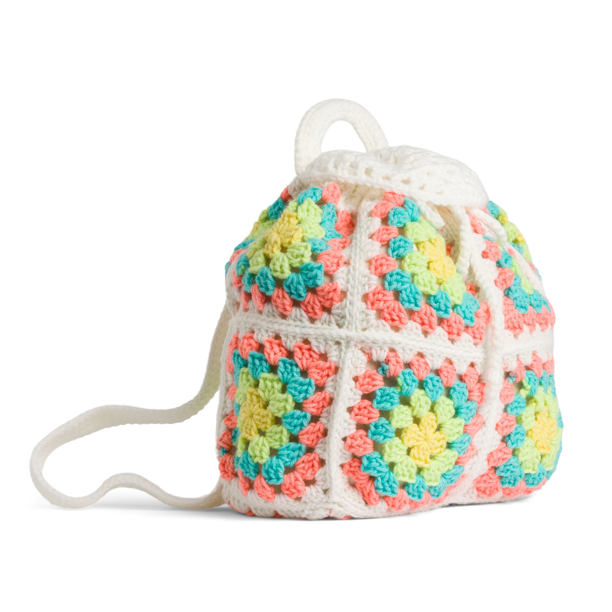 Free Easy Red Heart Crochet Pack a Bunch Backpack Pattern