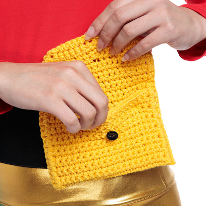 Red Heart Crochet Utility Belt Bag Red Heart Crochet Utility Belt Bag