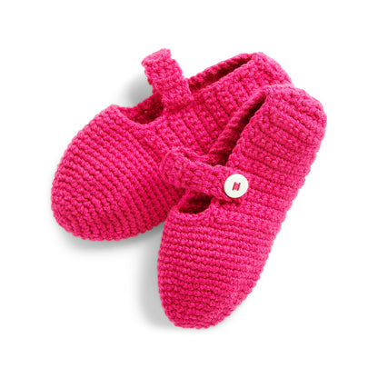 Red Heart Crochet Slippers for the Family All Variants