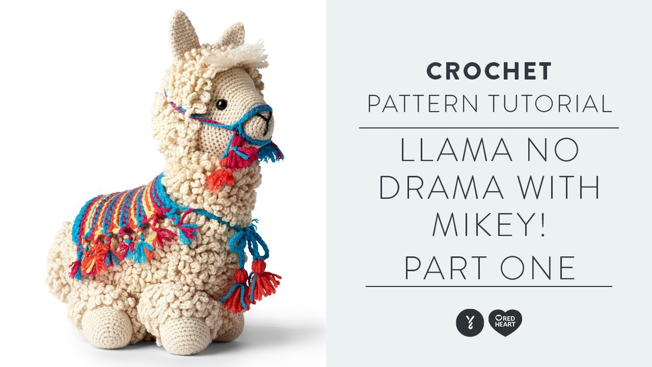 Red Heart Llama-No-Drama Crochet
