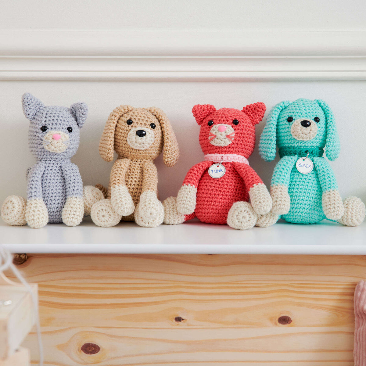 Crochet Toy made in Red Heart Super Saver Yarn