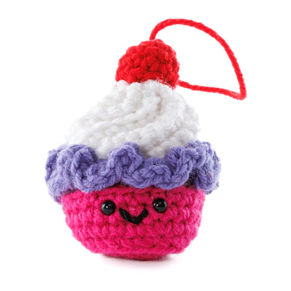 Red Heart Crochet Cutie Cupcake Amigurumi Red Heart Crochet Cutie Cupcake Amigurumi