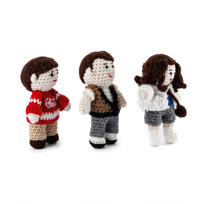 Red Heart Crochet Mini Ferris, Cameron and Sloane Dolls Red Heart Crochet Mini Ferris, Cameron and Sloane Dolls