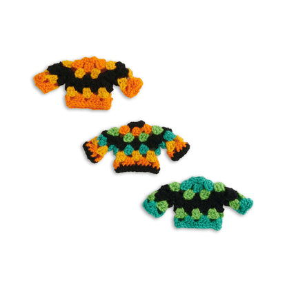 Red Heart 50G Crochet Granny Sweater Ornaments All Variants