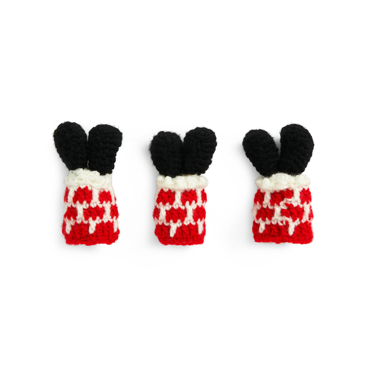 Crochet Bottle Topper made in Red Heart Super Saver Yarn