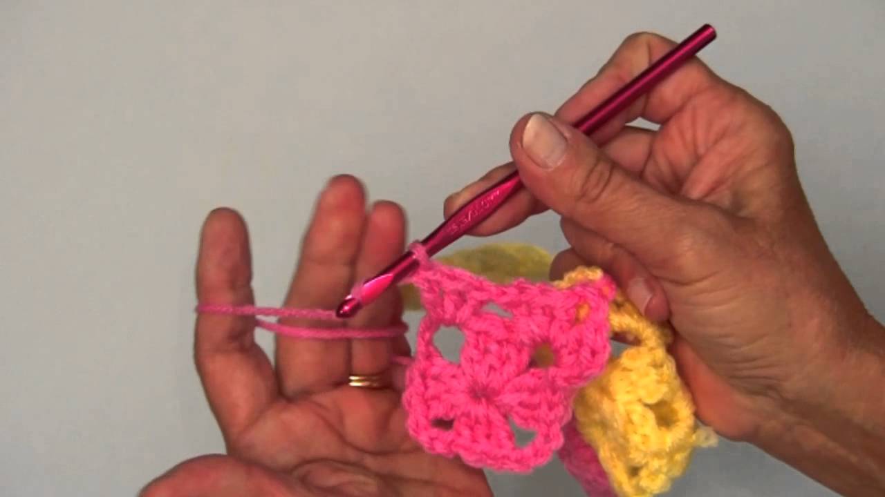 Red Heart Blushing Grannies Afghan Crochet