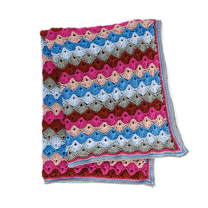 Red Heart Twilight Sea Shells Throw Red Heart Twilight Sea Shells Throw