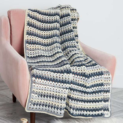 Red Heart Crochet Archways Throw All Variants