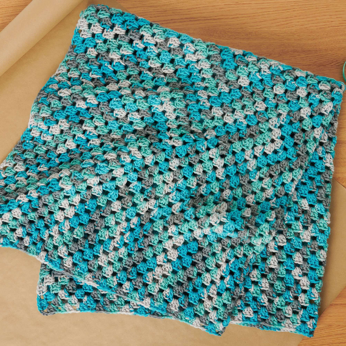 Crochet  made in Red Heart Super Saver yarn