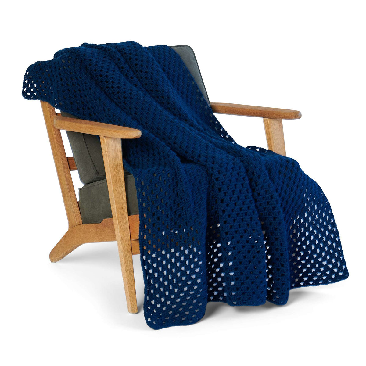 Crochet Throw made in Red Heart Super Saver Yarn