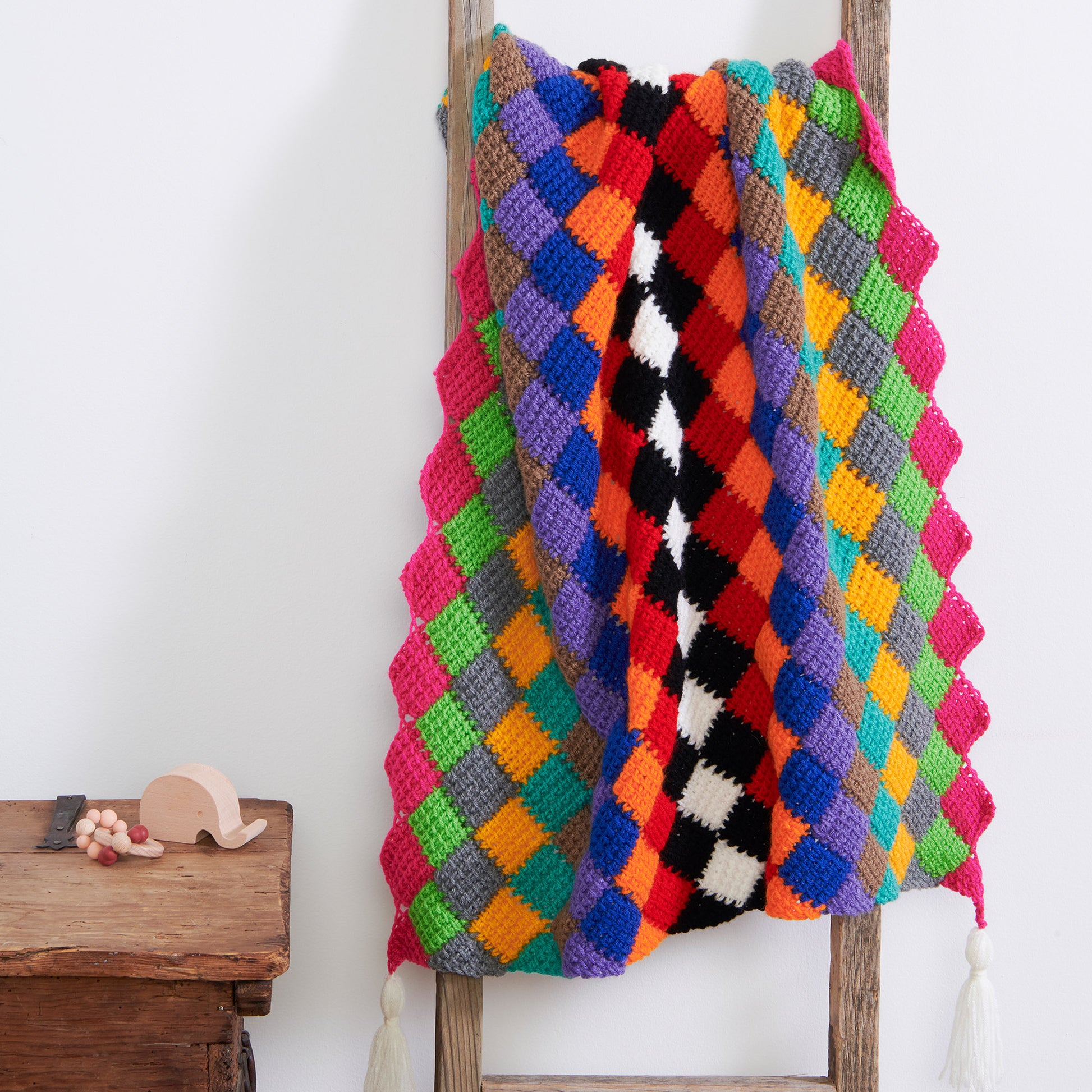 Entrelac Pattern Entrelac Crochet Blanket Pattern