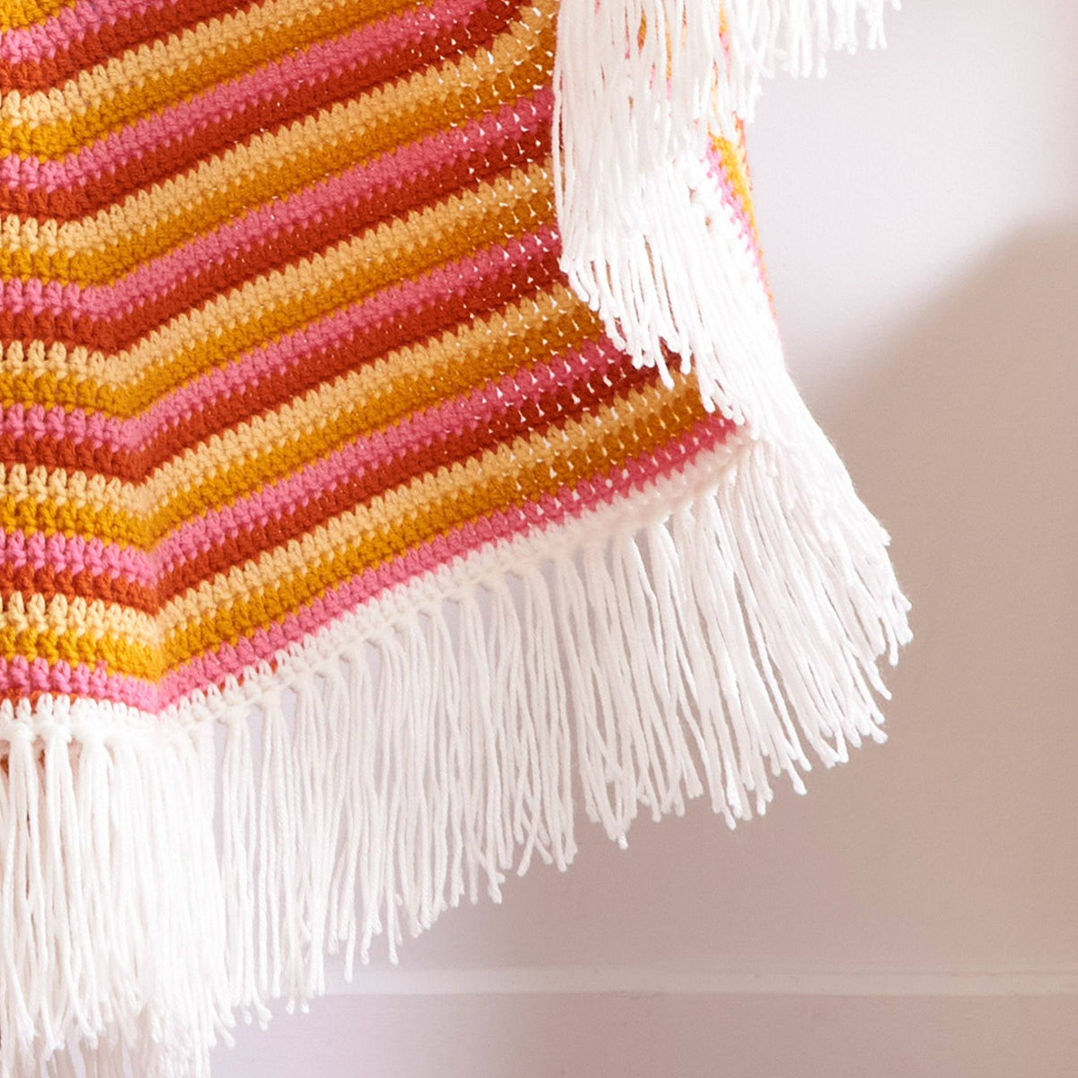 Crochet Blanket made in Red Heart Yarn