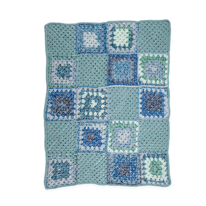 Red Heart Serene Squares Crochet Blanket Red Heart Serene Squares Crochet Blanket