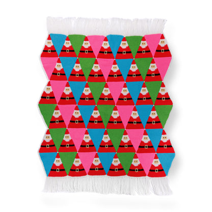 Red Heart Santa's Coming to Town Crochet Blanket Red Heart Santa's Coming to Town Crochet Blanket