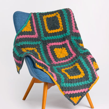 Red Heart Classic Quilt Crochet Blanket Red Heart Classic Quilt Crochet Blanket