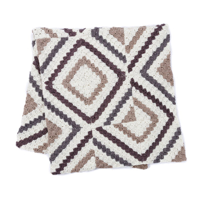 Red Heart Crochet C2C Illusion Quilt Red Heart Crochet C2C Illusion Quilt