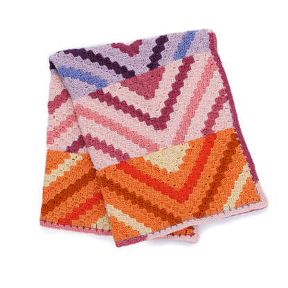 Red Heart Crochet Waveform Panels Blanket Red Heart Crochet Waveform Panels Blanket