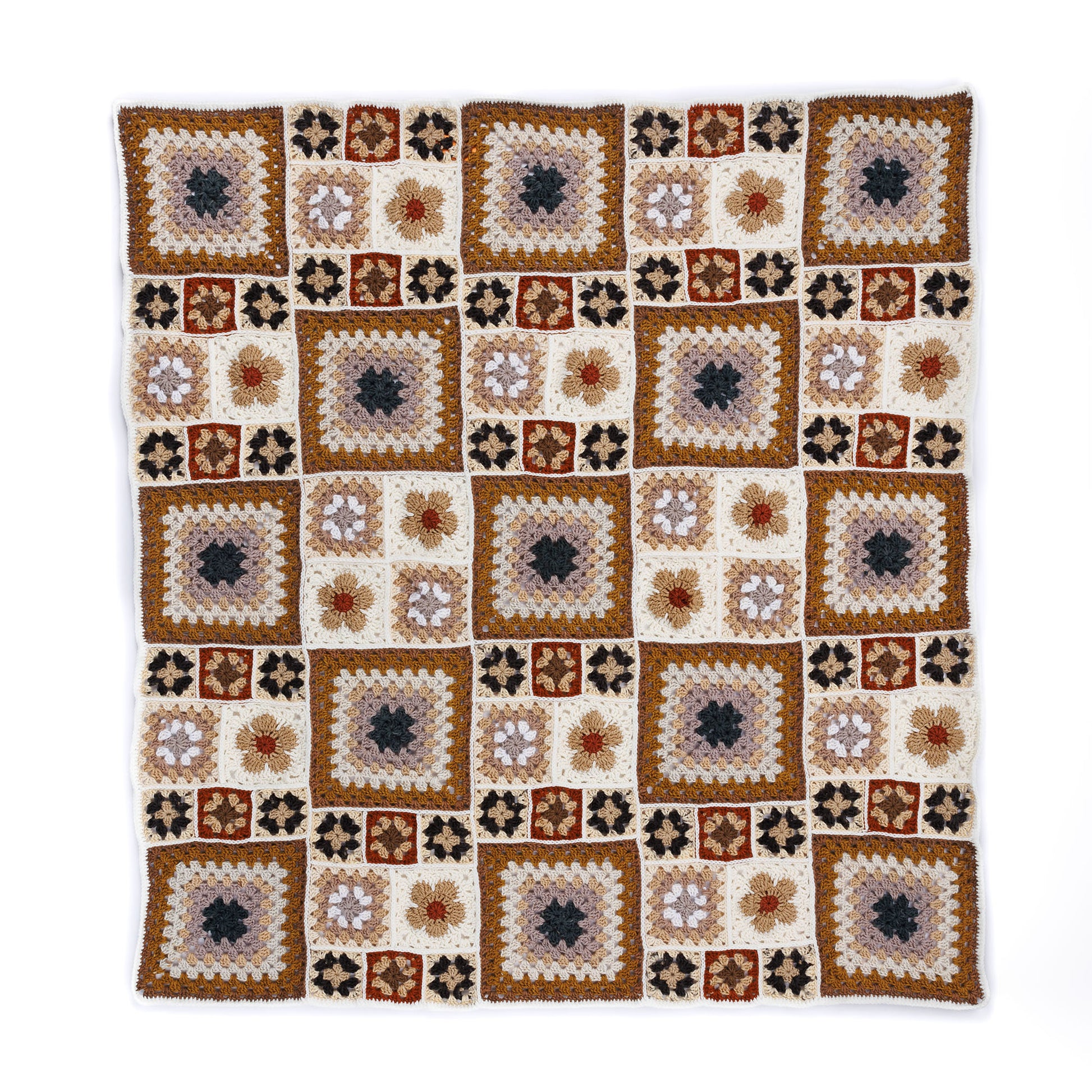 Red Heart Patchwork Dreams Crochet Blanket