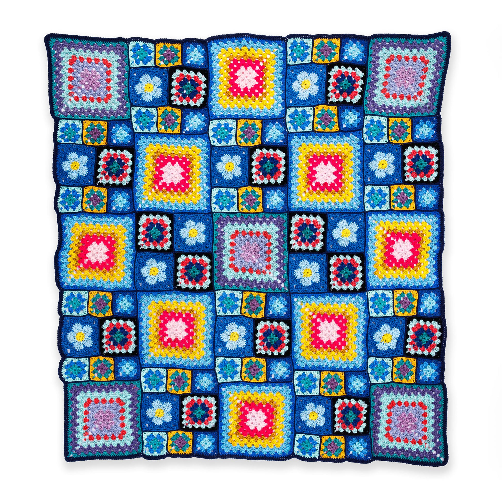 Red Heart Patchwork Dreams Crochet Blanket