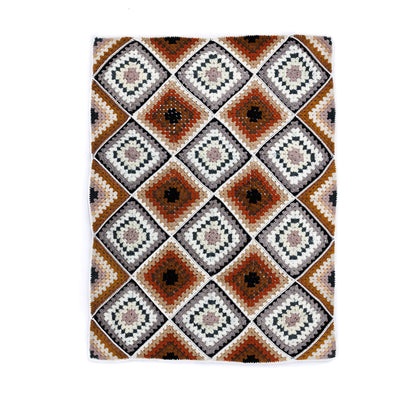 Red Heart Tilted Treasures Crochet Blanket Red Heart Tilted Treasures Crochet Blanket