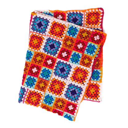 Red Heart Zippy Stripes Crochet Blanket Red Heart Zippy Stripes Crochet Blanket