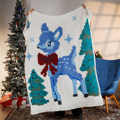 Red Heart Feeling Fawncy Crochet Corner-to-Corner Blanket Red Heart Feeling Fawncy Crochet Corner-to-Corner Blanket