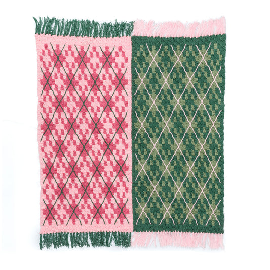 Red Heart Because I Knew You Crochet Blanket