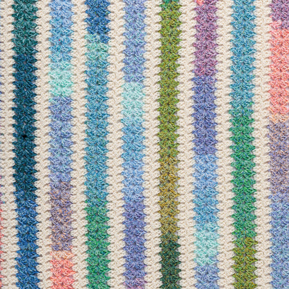 Red Heart Zippy Strips Crochet Blanket Red Heart Zippy Strips Crochet Blanket