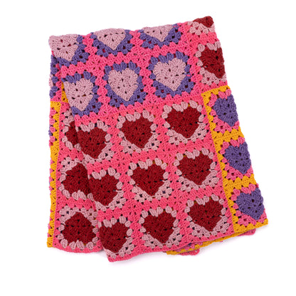 Red Heart Crochet Lots ’O Love Blanket Red Heart Crochet Lots ’O Love Blanket