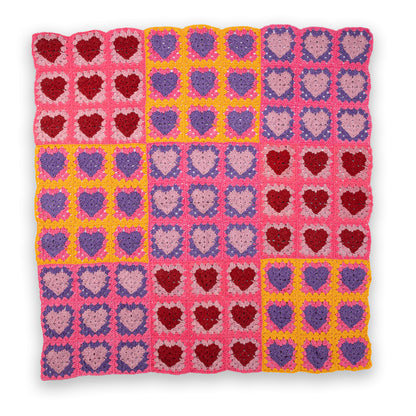 Red Heart Crochet Lots ’O Love Blanket Red Heart Crochet Lots ’O Love Blanket