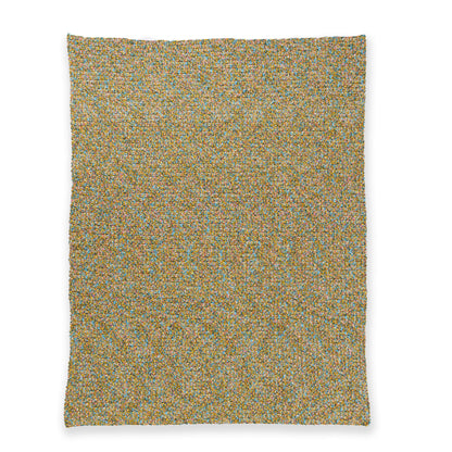 Red Heart Flowing Texture Crochet Blanket Red Heart Flowing Texture Crochet Blanket