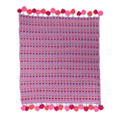 Red Heart Love Crochet Blanket Red Heart Love Crochet Blanket