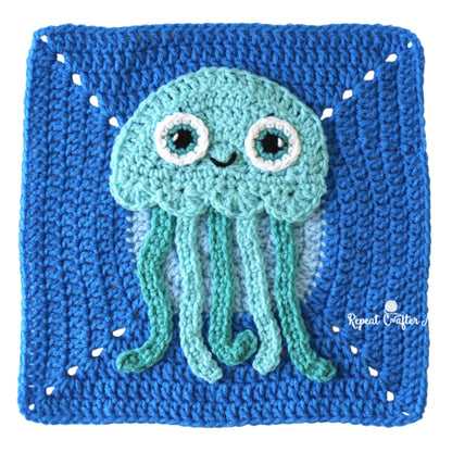 Red Heart Under the Sea Crochet Blanket Red Heart Under the Sea Crochet Blanket