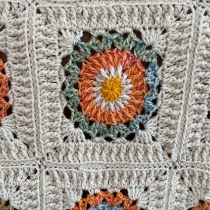 Red Heart Tranquil Garden Crochet Blanket Red Heart Tranquil Garden Crochet Blanket