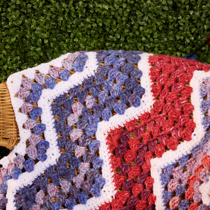Red Heart Crochet Firework Throw Red Heart Crochet Firework Throw