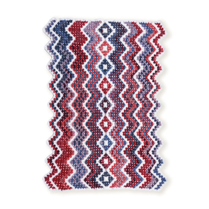 Red Heart Crochet Firework Throw Red Heart Crochet Firework Throw