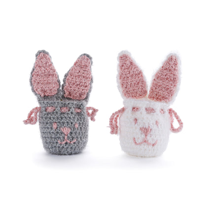Red Heart Crochet Bunny Treat Bag All Variants