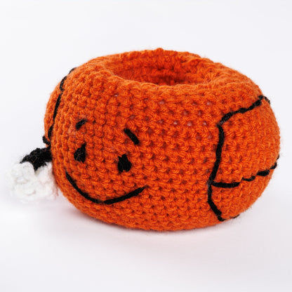 Red Heart Crochet Basketball Can Cozy Red Heart Crochet Basketball Can Cozy