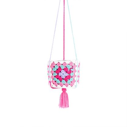Red Heart Crochet Granny’s Hanging Garden Pink Punch