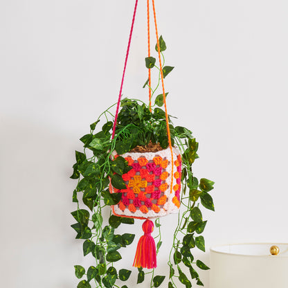 Red Heart Crochet Granny’s Hanging Garden Citrus Twist