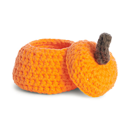 Red Heart Gourd-geous Crochet Pumpkin Jar Red Heart Gourd-geous Crochet Pumpkin Jar