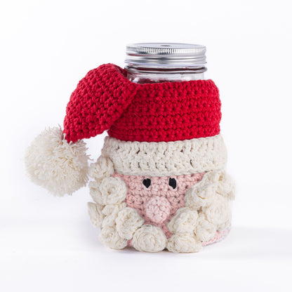 Red Heart Crochet Jolly Jar Cozy Red Heart Crochet Jolly Jar Cozy
