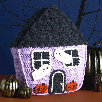 Red Heart Creepy Cutie Crochet House Pillow Red Heart Creepy Cutie Crochet House Pillow